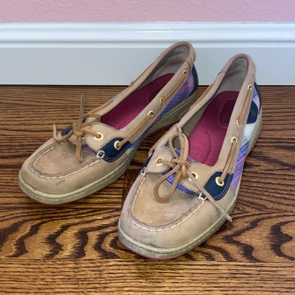 Sperry's Sparkly Plaid